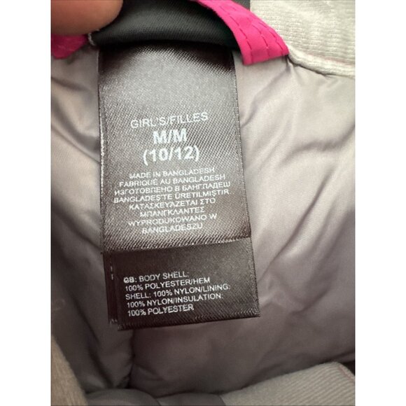 The North Face Hyvent Insulated Snow Pants Girls Pink Size10/12(M) - Picture 5 of 6